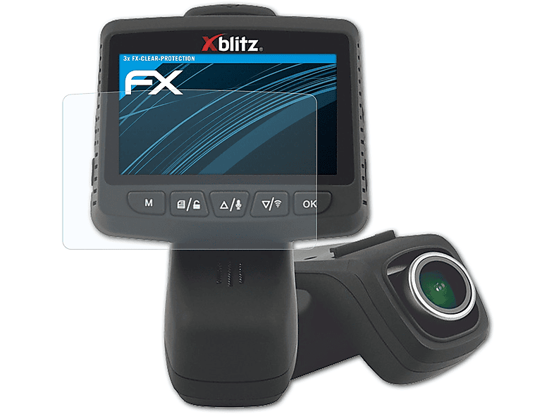 ATFOLIX 3x FX-Clear Displayschutz(für Xblitz X5)