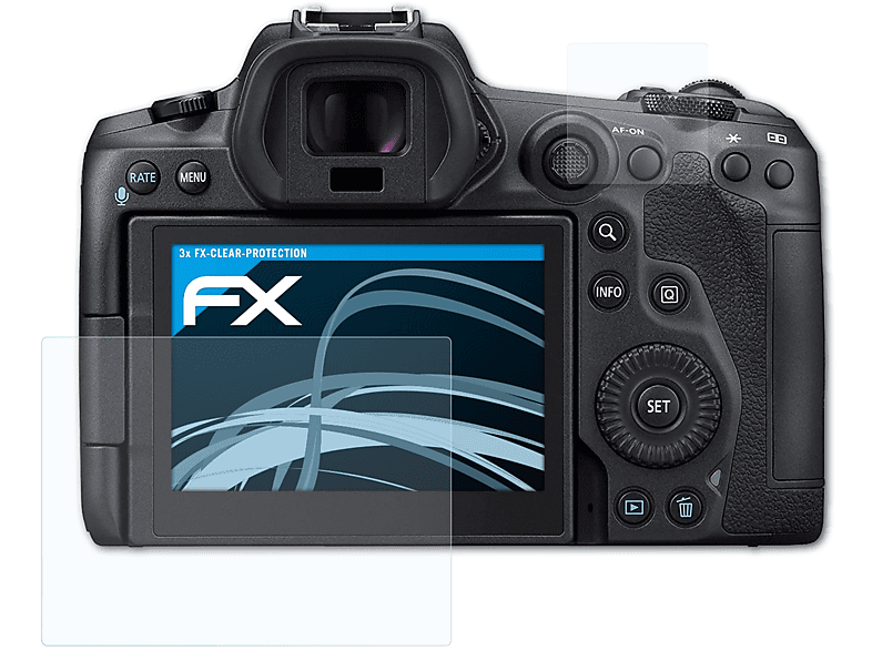 EOS FX-Clear Displayschutz(für Canon 3x R5) ATFOLIX