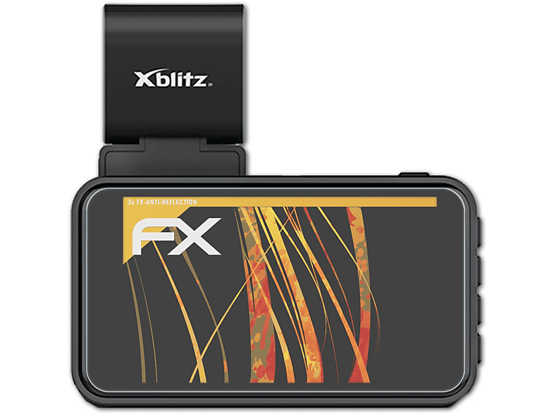 ATFOLIX 3x FX-Antireflex Displayschutz(für Xblitz V3 Magnetic)