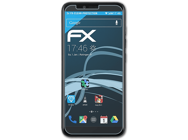 ATFOLIX 3x FX-Clear Gionee Displayschutz(für Lite) S11
