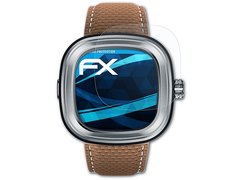 ATFOLIX 3x FX-Clear Displayschutz(für Zeblaze Hybrid 2)
