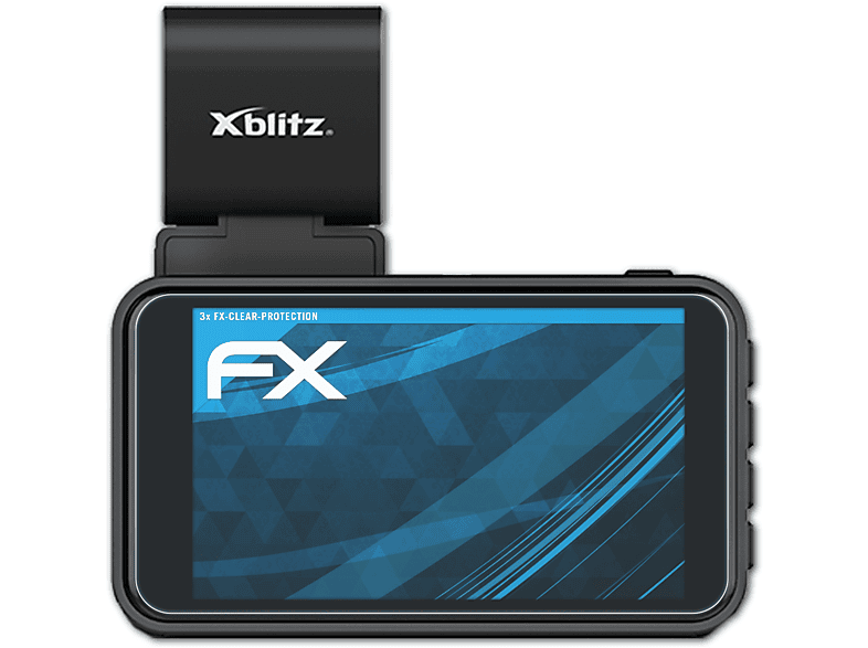 ATFOLIX 3x FX-Clear Displayschutz(für Xblitz V3 Magnetic)