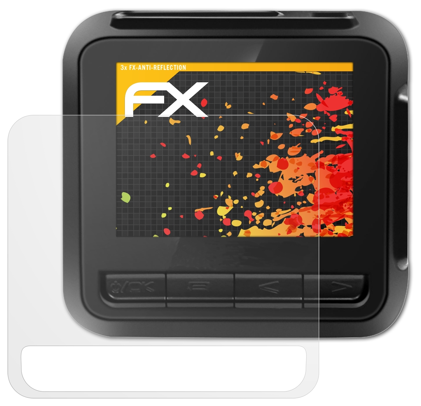 ATFOLIX 3x FX-Antireflex Displayschutz(für 1100) Sencor SCR