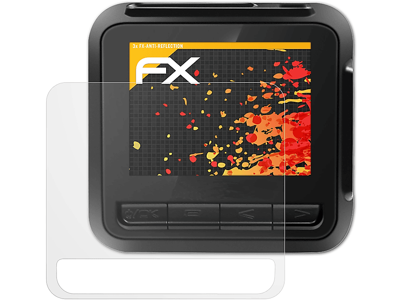 ATFOLIX 3x FX-Antireflex Displayschutz(für Sencor SCR 1100)