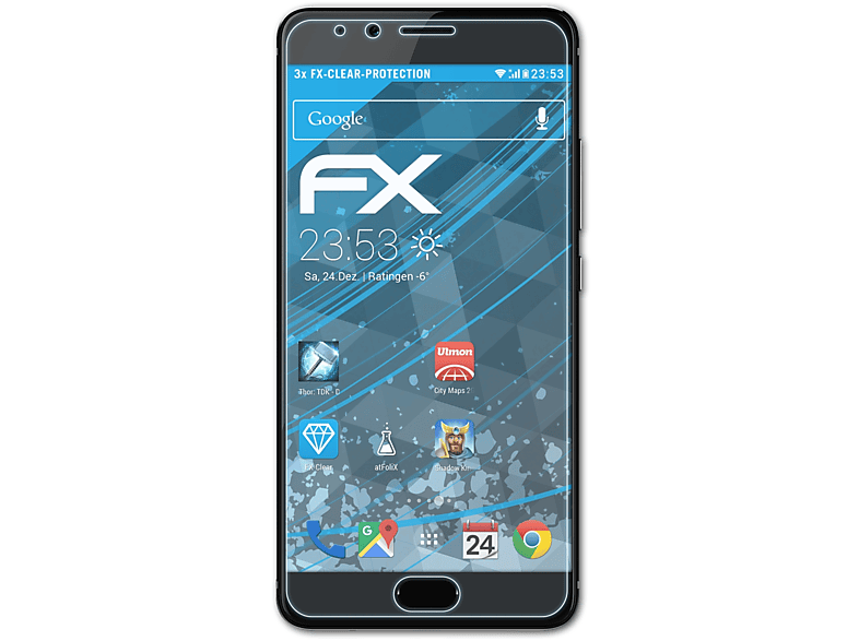 FX-Clear Displayschutz(für Element N5 ATFOLIX Noa 3x se)