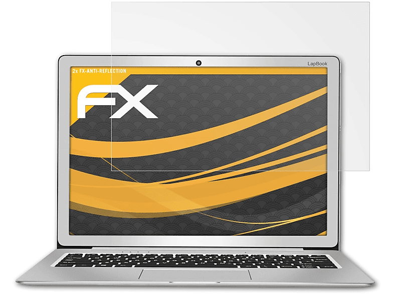 ATFOLIX 2x FX-Antireflex Displayschutz(für Chuwi LapBook 12,3)