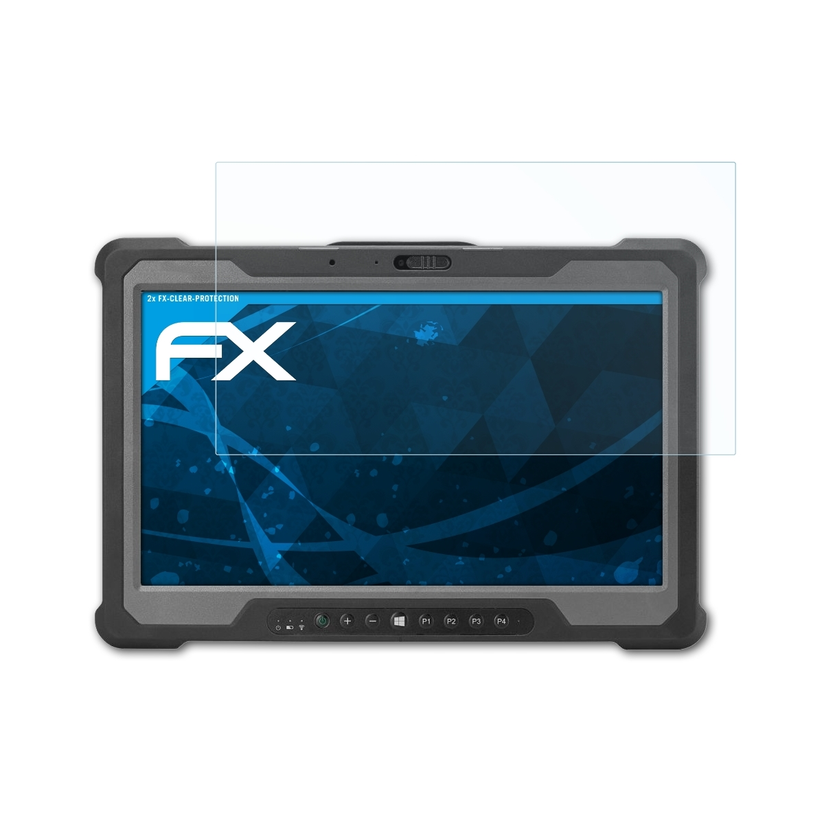 ATFOLIX 2x FX-Clear Getac Displayschutz(für A140)
