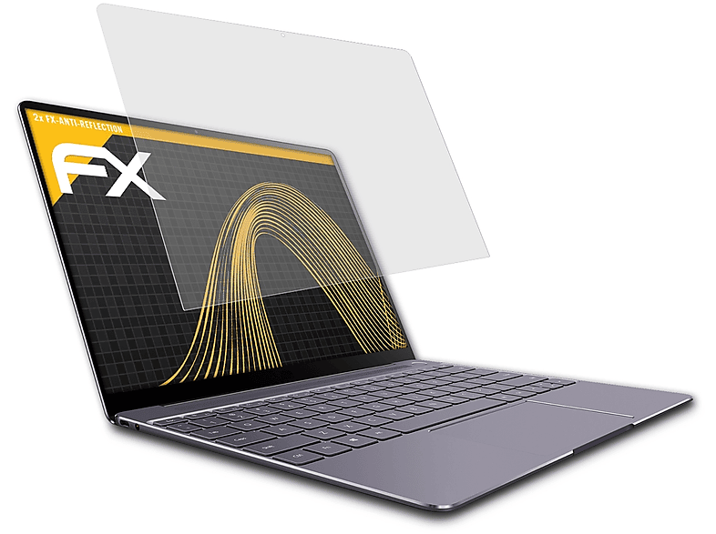 X) MateBook Displayschutz(für 2x FX-Antireflex ATFOLIX Huawei