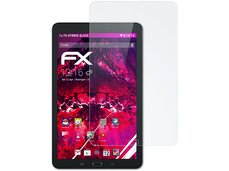 ATFOLIX FXHybridGlass Schutzglas(für Samsung Galaxy Tab E 8.0 WiFi