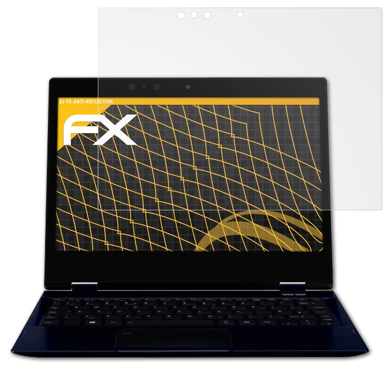 ATFOLIX 2x FX-Antireflex Toshiba Displayschutz(für X20W-E-10E) Portege