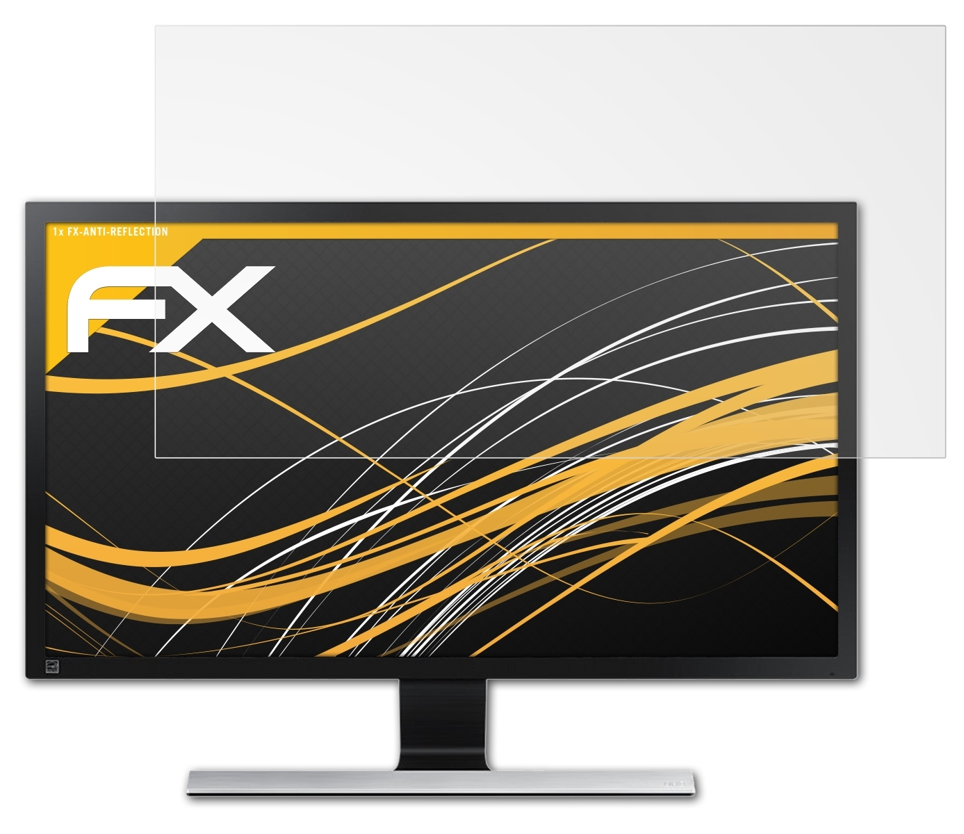ATFOLIX FX-Antireflex Displayschutz(für Samsung U28E590D)