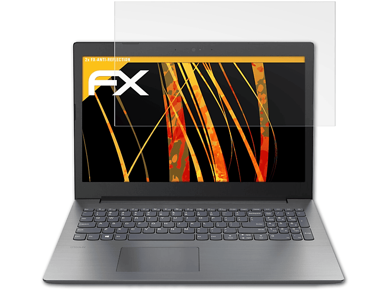 ATFOLIX 2x FX-Antireflex 330 IdeaPad (17 Displayschutz(für Lenovo inch))