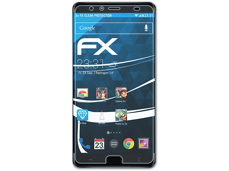 FX-Clear 3x Max InnJoo Displayschutz(für 4 ATFOLIX Pro)