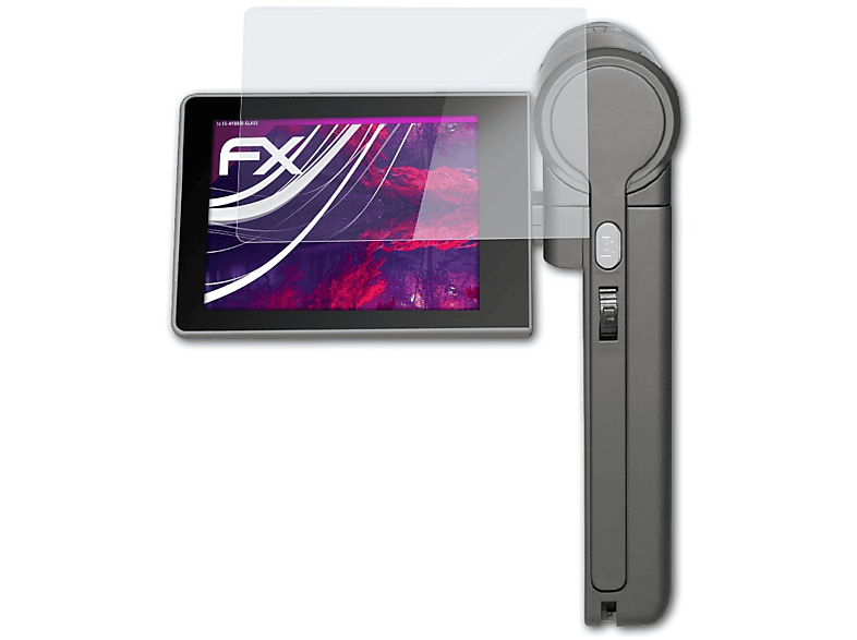 ATFOLIX FX-Hybrid-Glass Schutzglas(für DNT DigiMicro (3 Inch)) Mobile