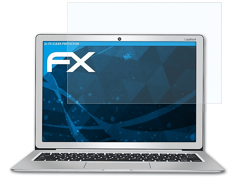 ATFOLIX 2x FX-Clear Displayschutz(für Chuwi LapBook 12,3)