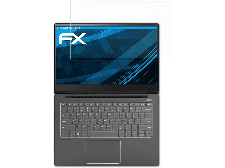 ATFOLIX 2x FX-Clear Displayschutz(für Lenovo IdeaPad 530s (14 inch))