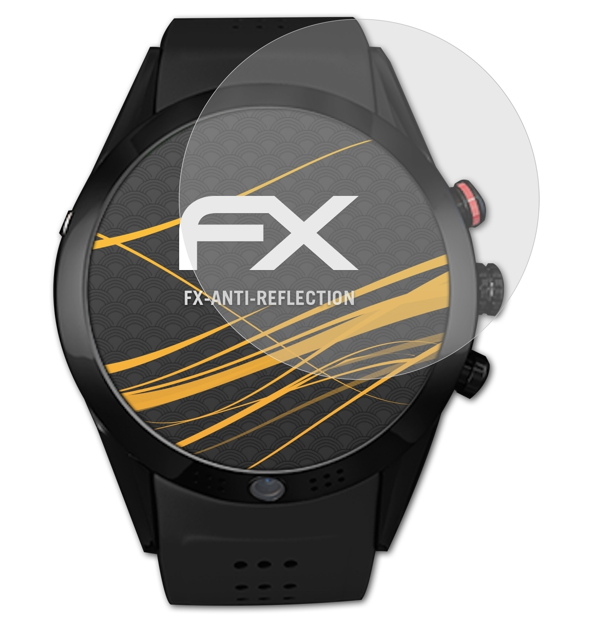 ATFOLIX 3x FX-Antireflex Smartwatch) Arrow Displayschutz(für