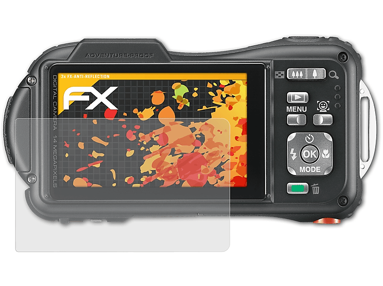 Ricoh ATFOLIX FX-Antireflex Displayschutz(für 3x WG-20)