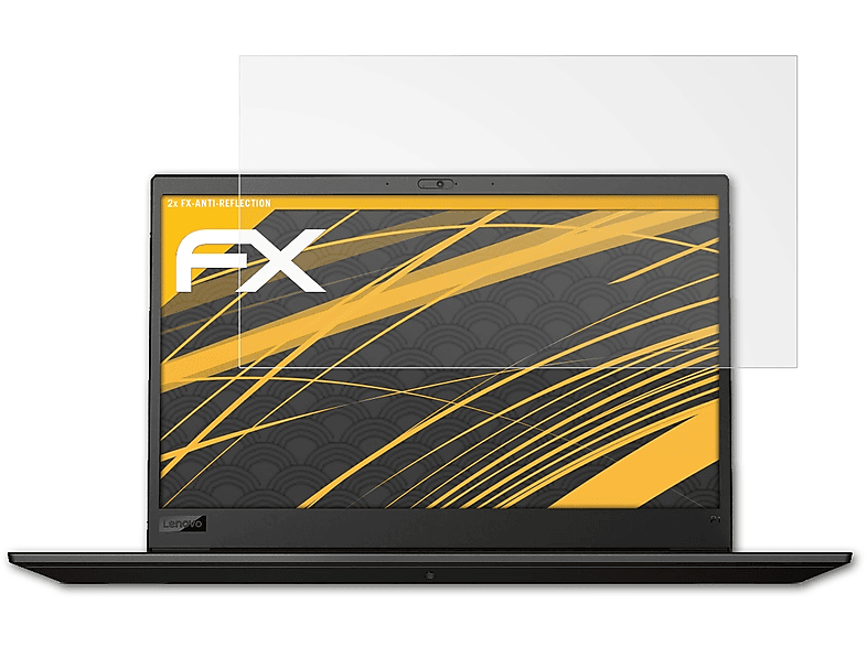Lenovo P1) Displayschutz(für FX-Antireflex 2x ThinkPad ATFOLIX