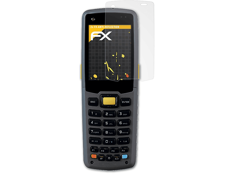 ATFOLIX 2x FX-Antireflex CipherLab Displayschutz(für 8600)