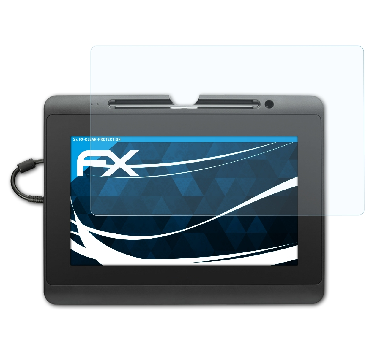 ATFOLIX 2x FX-Clear Displayschutz(für Wacom DTH-1152)
