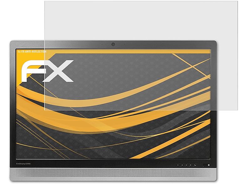 ATFOLIX FX-Antireflex Displayschutz(für HP EliteDisplay E240c (23.8 inch))