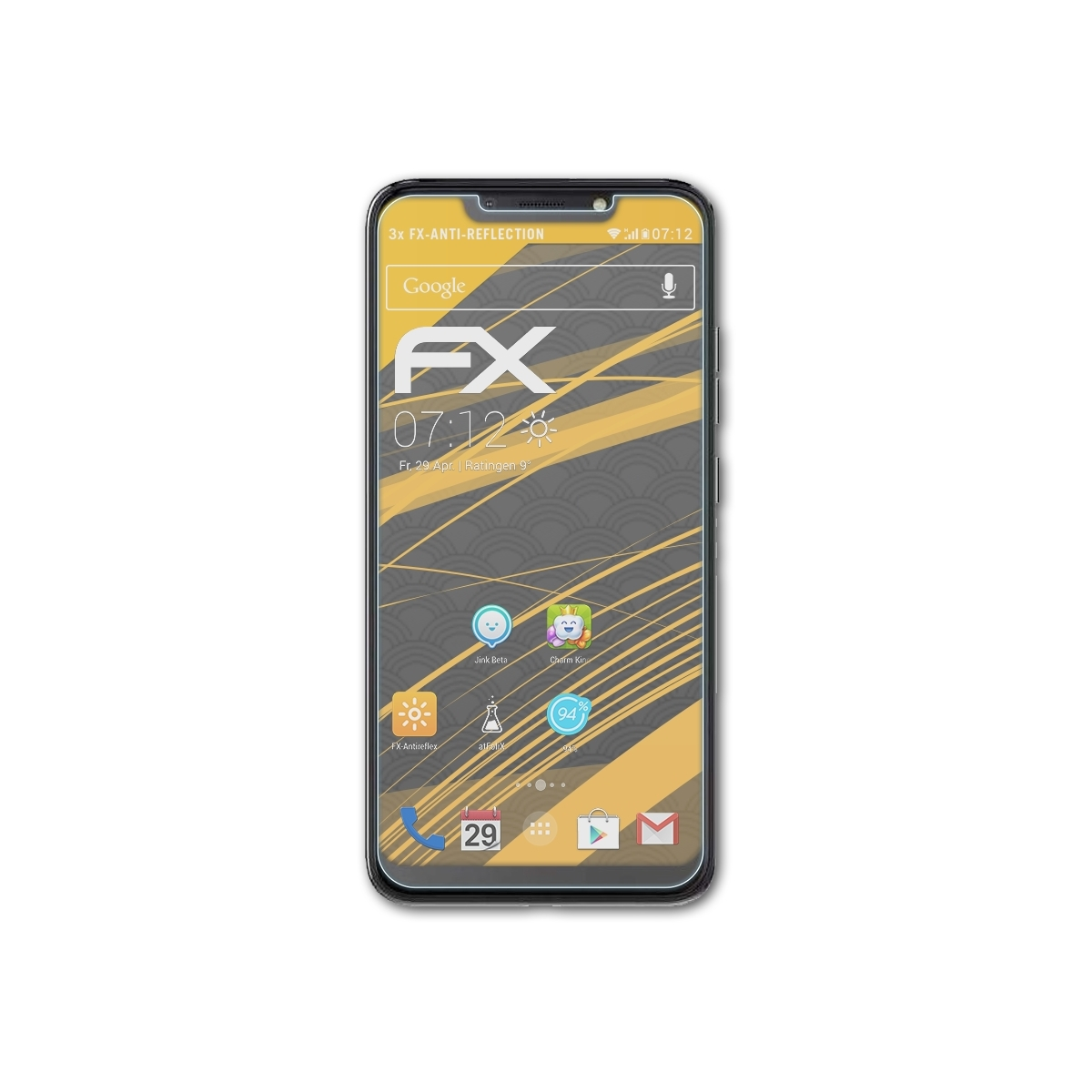 7) Infinix FX-Antireflex 3x ATFOLIX Displayschutz(für Hot