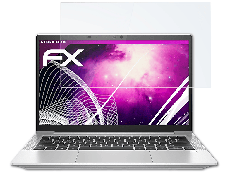 ATFOLIX FX-Hybrid-Glass Schutzglas(für HP ProBook 635 Aero G8)