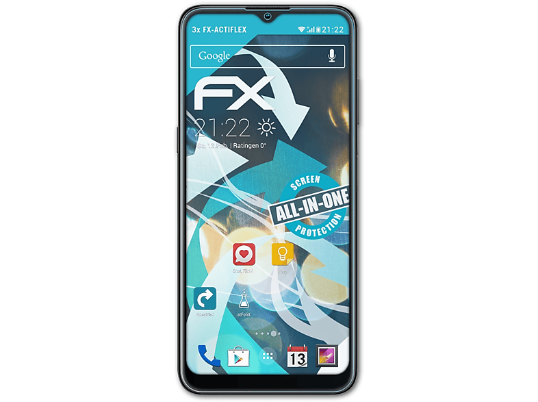 ATFOLIX 3x klar&flexibel Displayschutz(für Nokia G11)