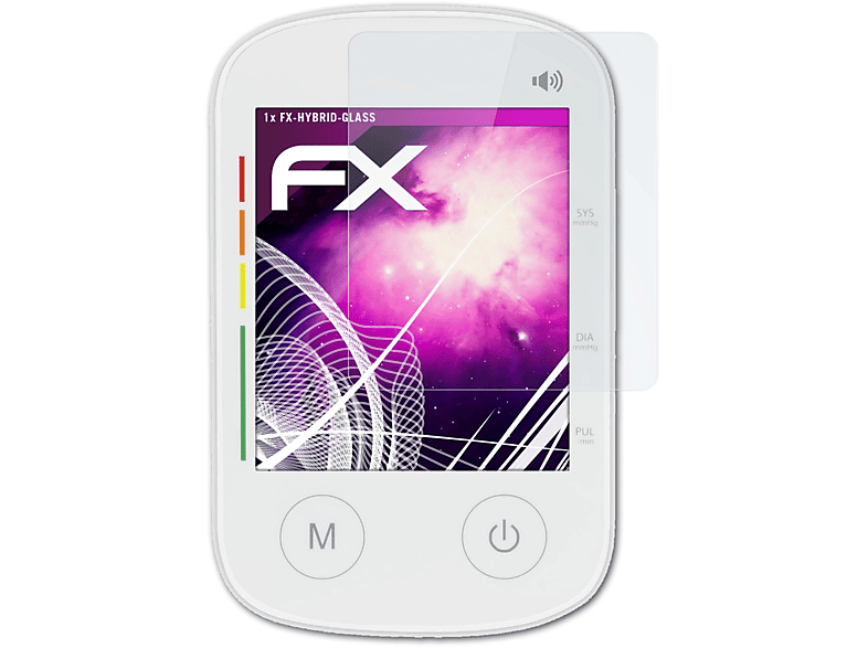 ATFOLIX FX-Hybrid-Glass Schutzglas(für BU 535) Medisana