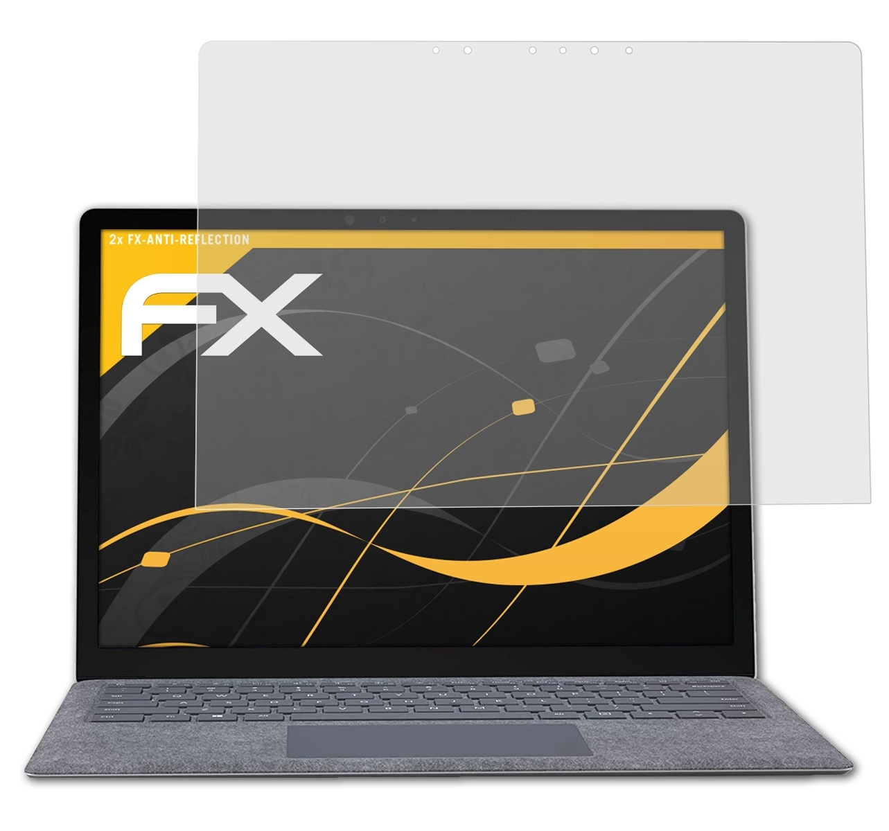 4 FX-Antireflex Laptop Microsoft ATFOLIX inch)) Surface 2x (13,5 Displayschutz(für