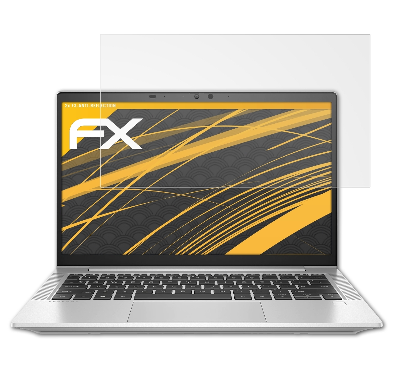 ATFOLIX 2x FX-Antireflex Displayschutz(für HP 635 Aero G8) ProBook