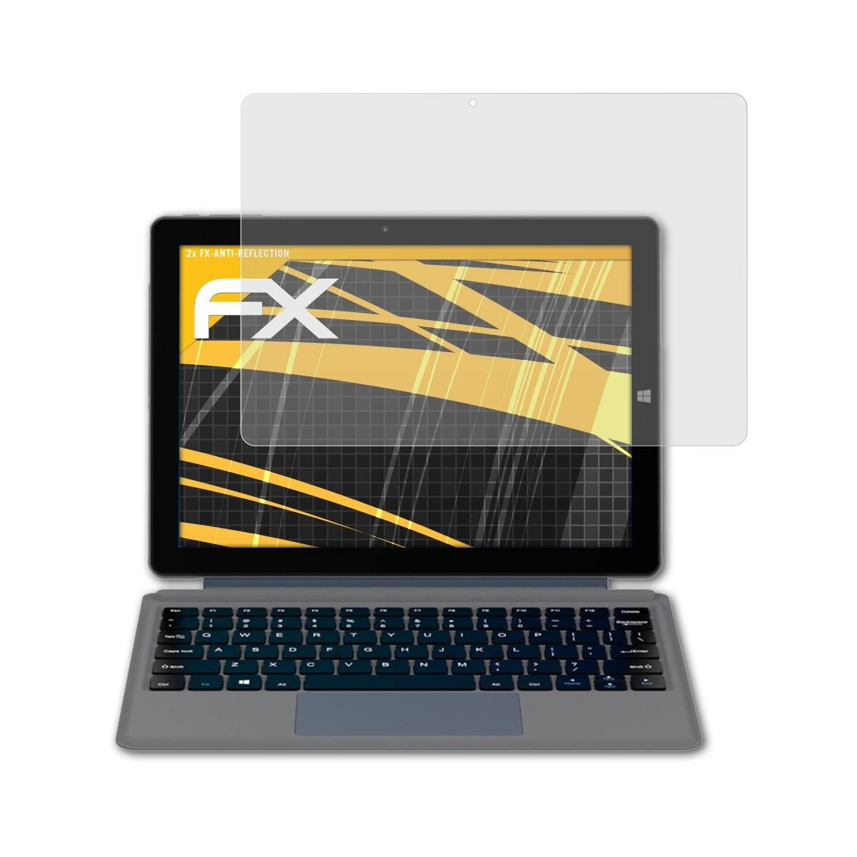 ATFOLIX 2x FX-Antireflex Displayschutz(für iWork Alldocube 20)