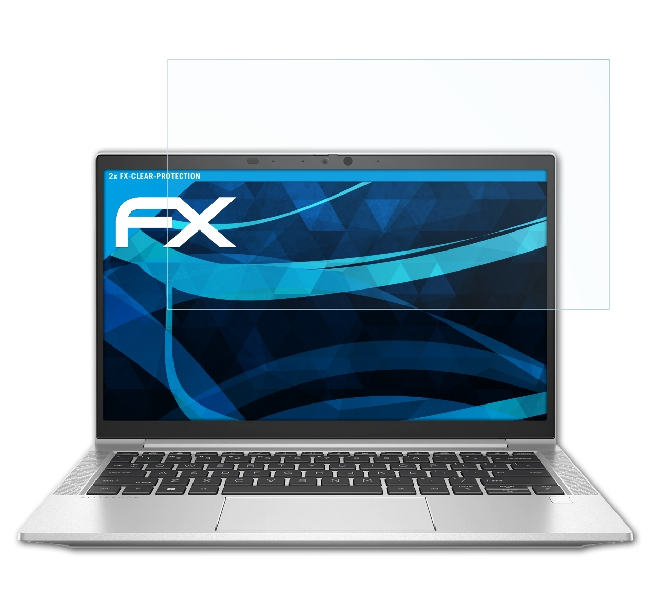 ATFOLIX 2x FX-Clear Displayschutz(für HP 835 EliteBook G8)