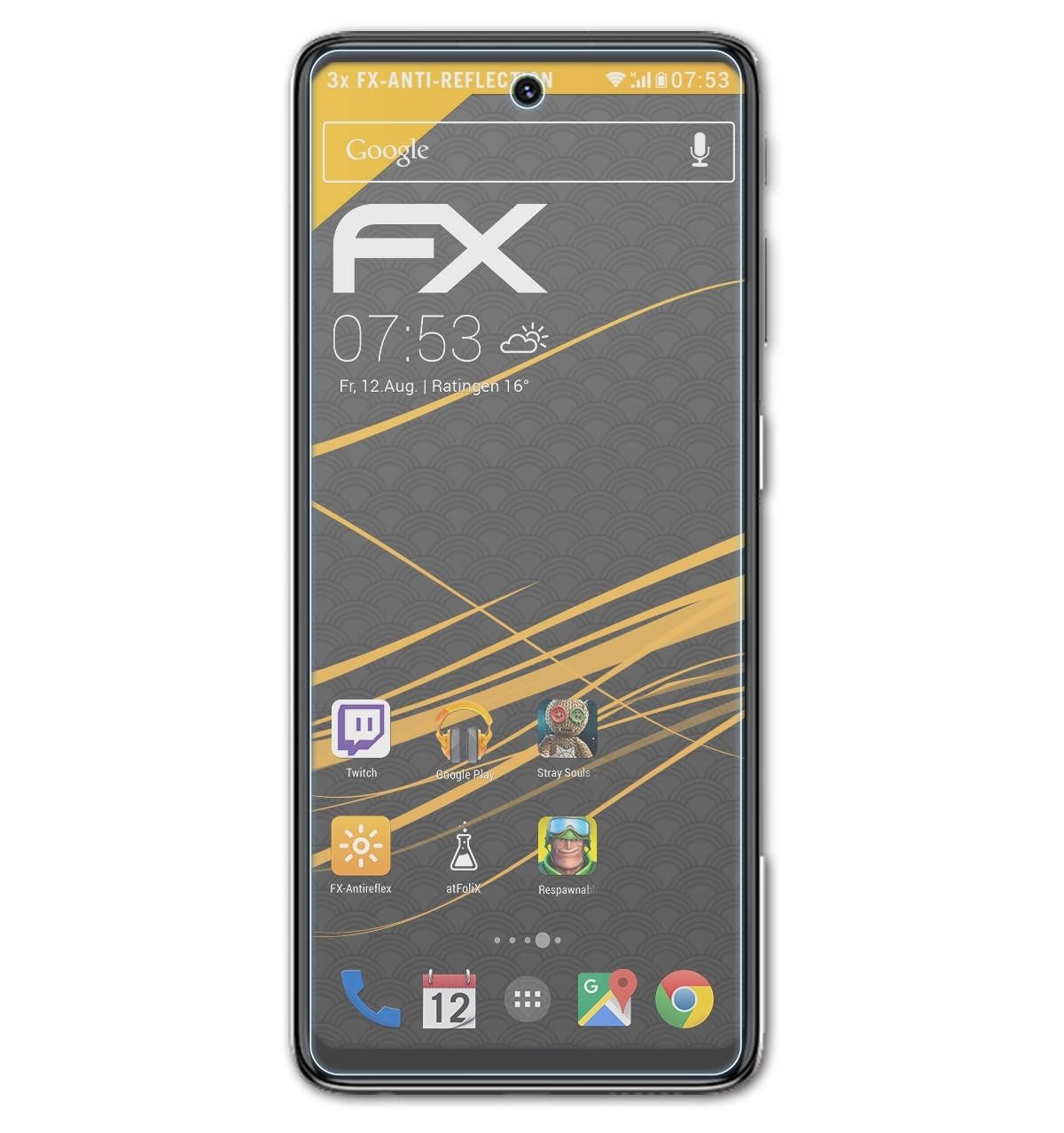 ATFOLIX 3x FX-Antireflex G51 Motorola 5G) Moto Displayschutz(für