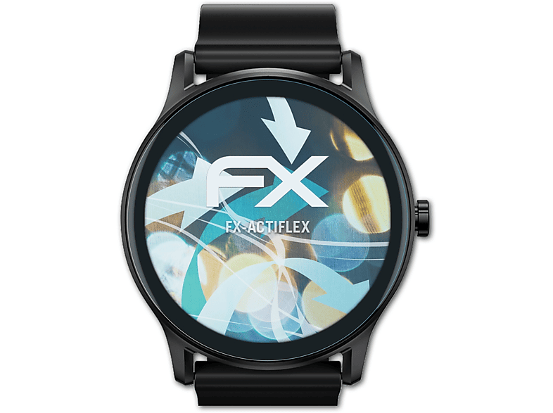 ATFOLIX 3x klar&flexibel Displayschutz(für Haylou GS)