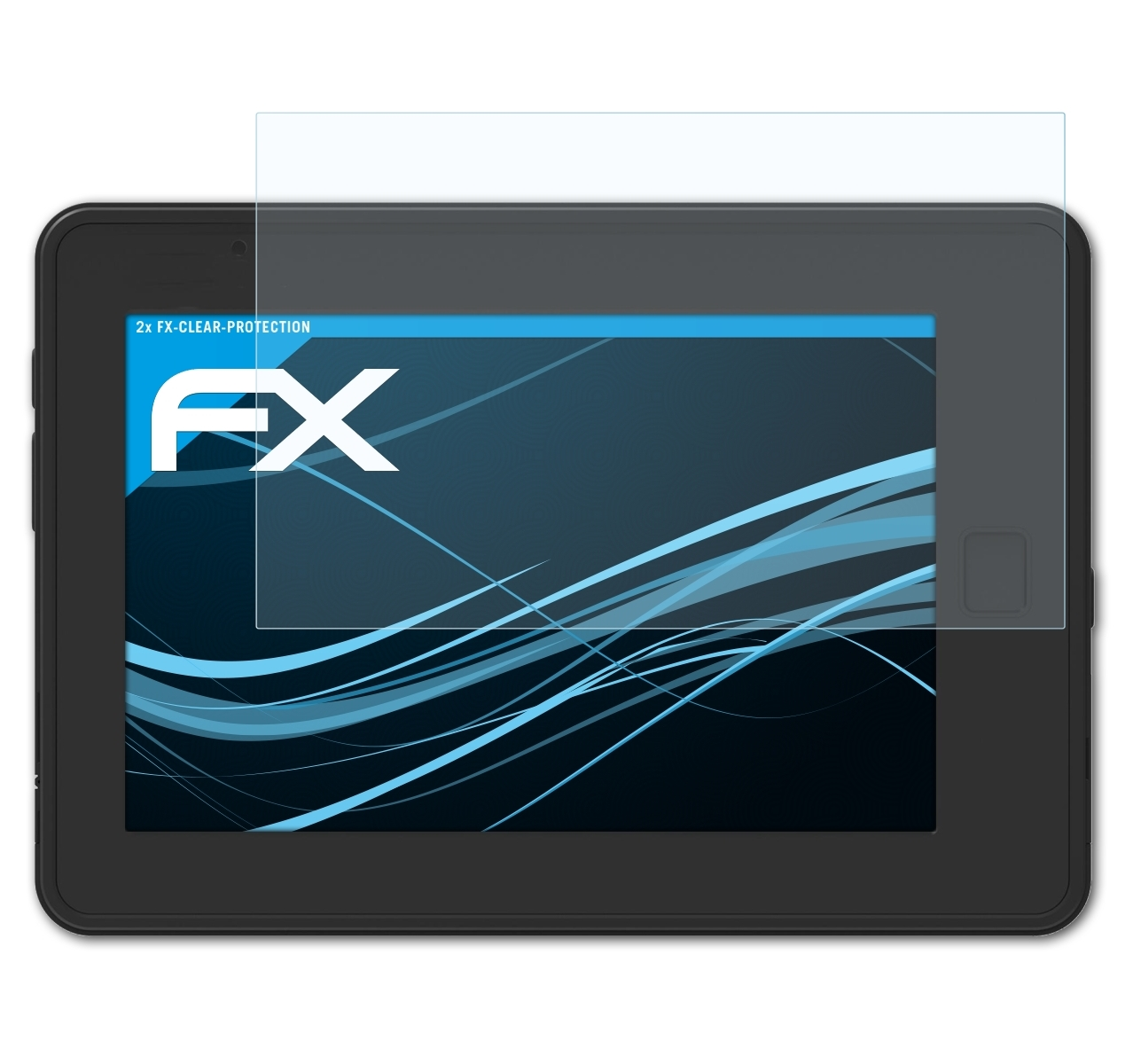 Hygrolion FX-Clear Senor ATFOLIX MPC) 2x Displayschutz(für Tab