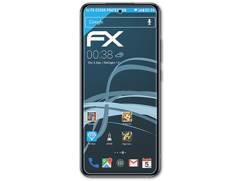 ATFOLIX 3x klar&stoßfest Displayschutz(für Nokia X30 5G) | Displayschutzfolien & Gläser