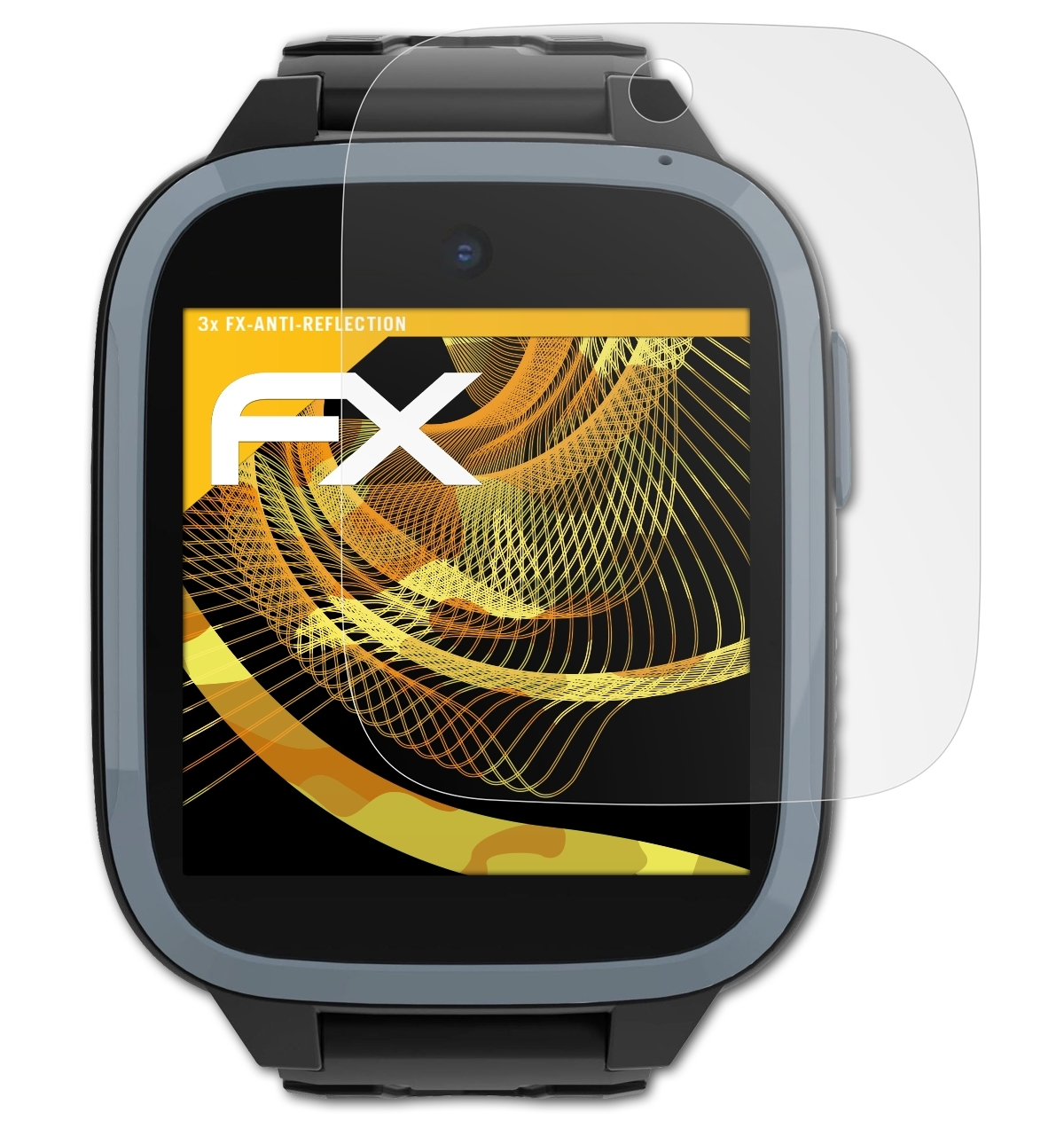 ATFOLIX 3x Displayschutz(für XPlora matt&stoßfest XGO3)