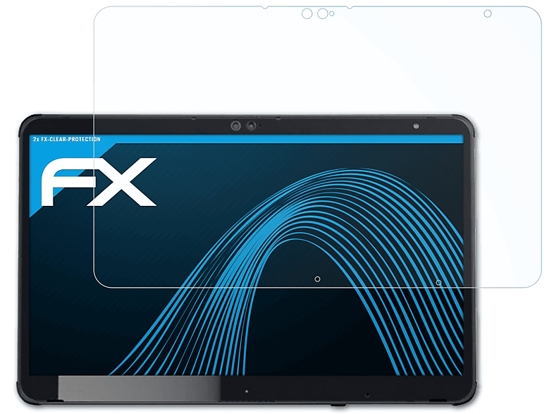 Displayschutz(für Stylistic Fujitsu Q7311) FX-Clear ATFOLIX 2x