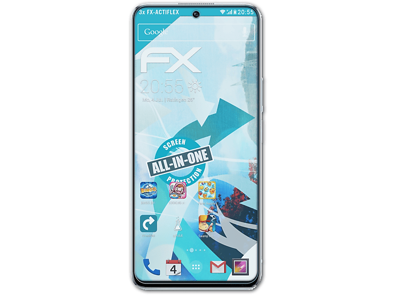 ATFOLIX 3x FX-ActiFleX Displayschutz(für Honor X8)