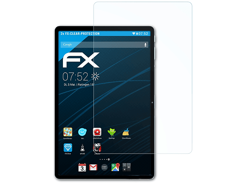 Vivo Displayschutz(für ATFOLIX Pad) FX-Clear 2x