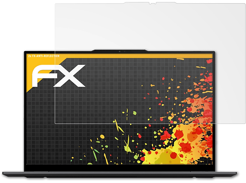 ATFOLIX 2x FX-Antireflex Displayschutz(für Chuwi LarkBook)