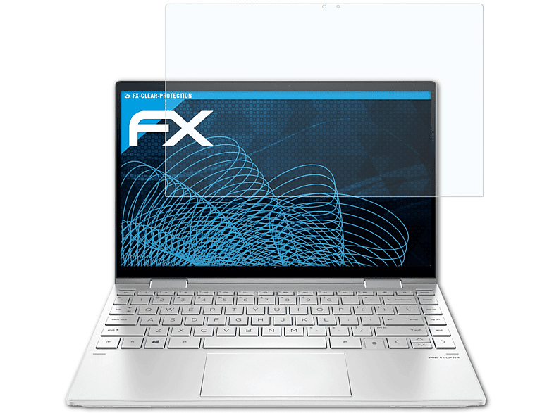 ATFOLIX 2x FX-Clear Displayschutz(für 13-bd0750ng) x360 Envy HP