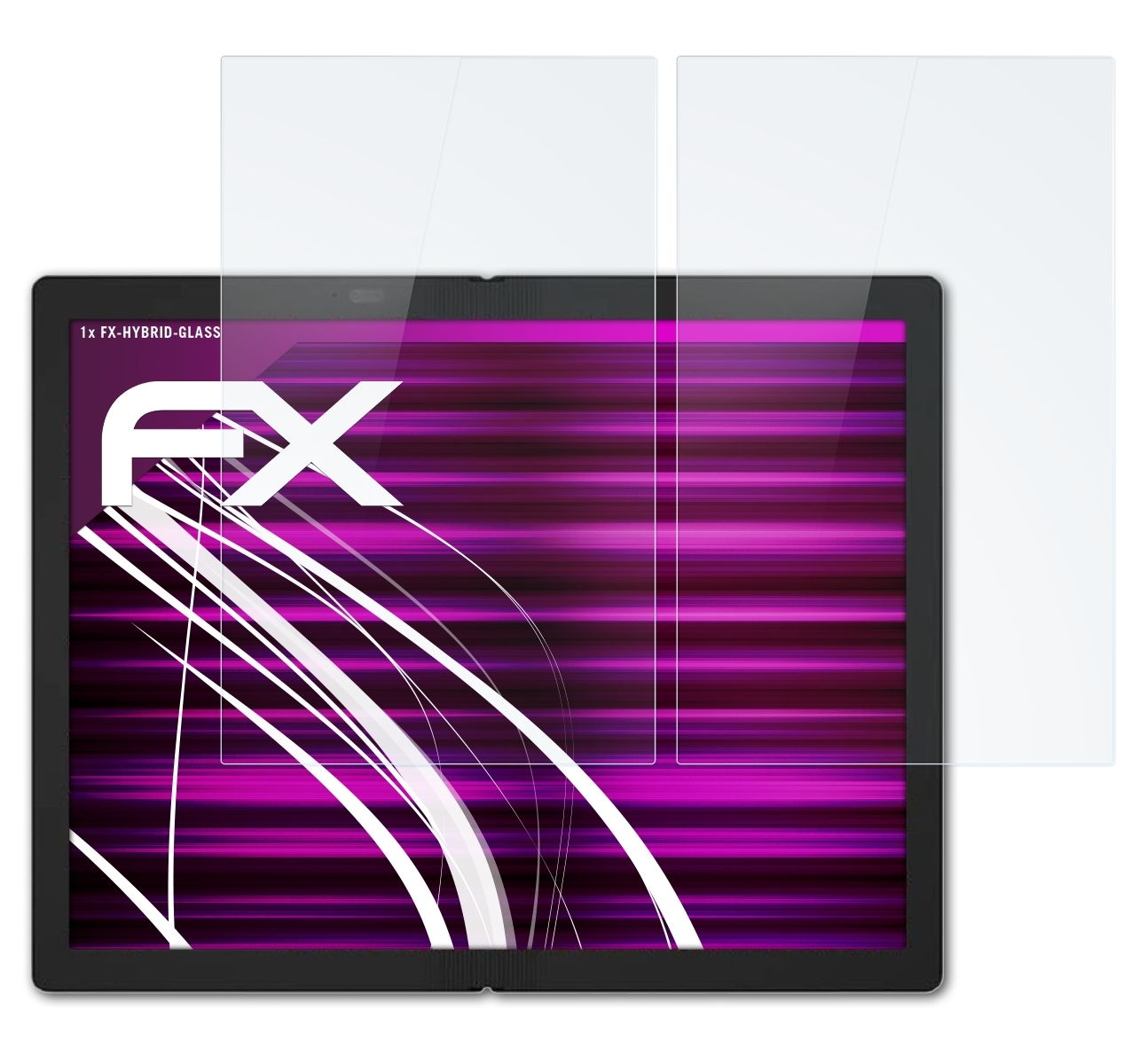 Fold (Gen Lenovo X1 1)) ThinkPad Schutzglas(für ATFOLIX FX-Hybrid-Glass
