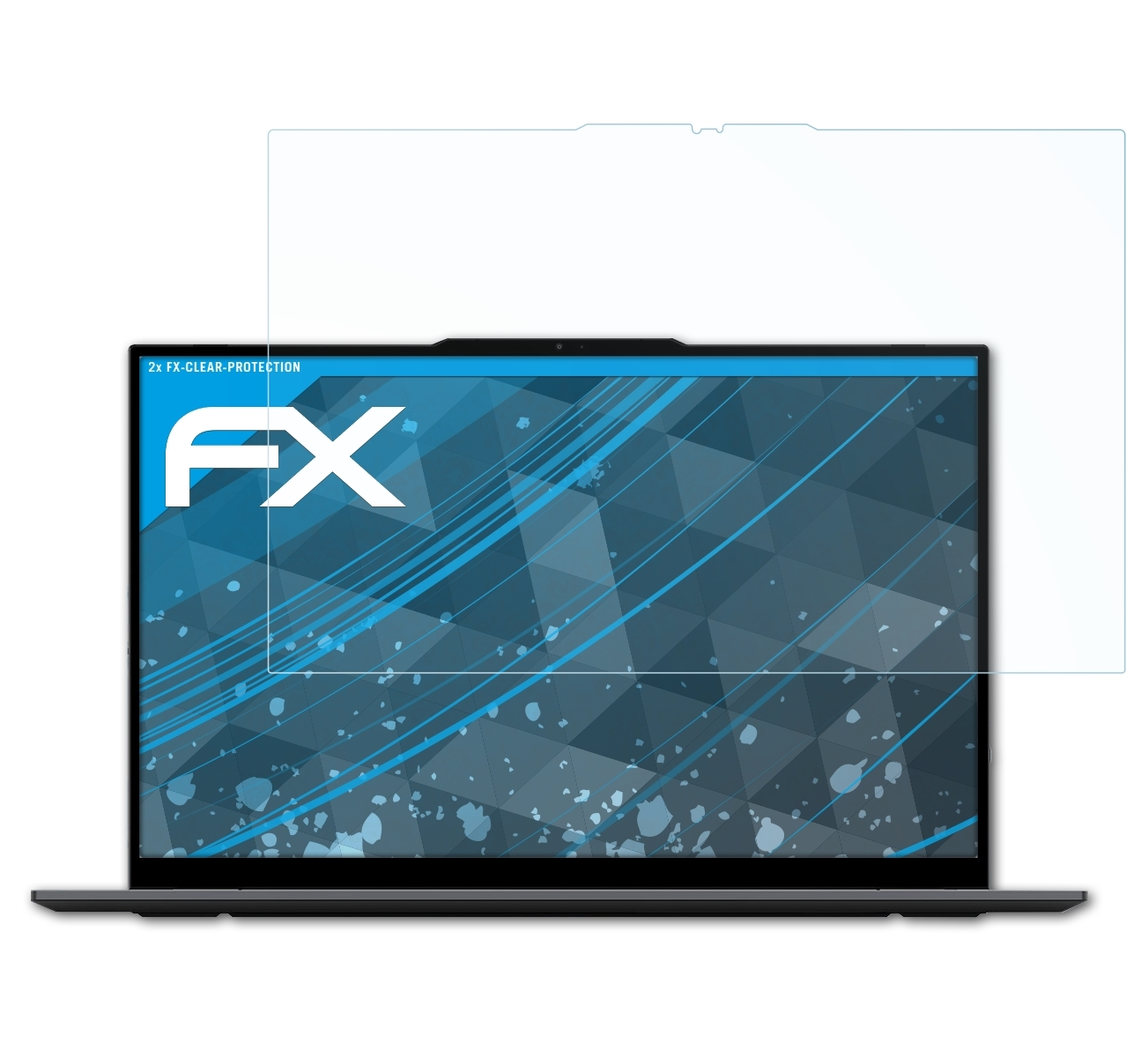 ATFOLIX 2x FX-Clear Displayschutz(für LarkBook) Chuwi