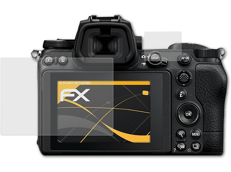 Z ATFOLIX 3x Displayschutz(für Nikon FX-Antireflex 7II)