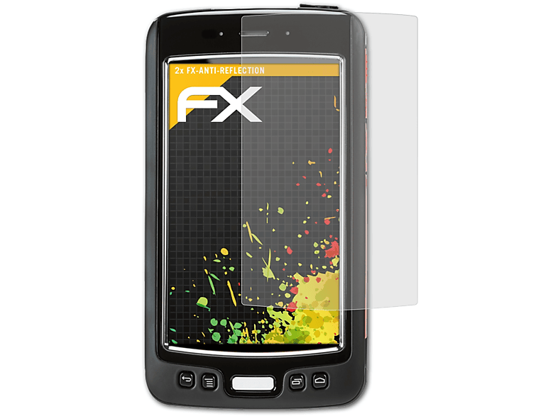 ATFOLIX 2x FX-Antireflex Displayschutz(für Dolphin Honeywell 75e)