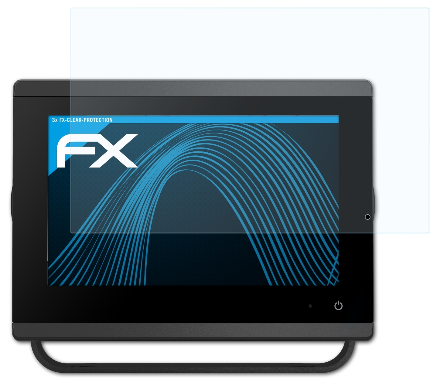 Garmin GPSMap 3x 723) ATFOLIX FX-Clear Displayschutz(für