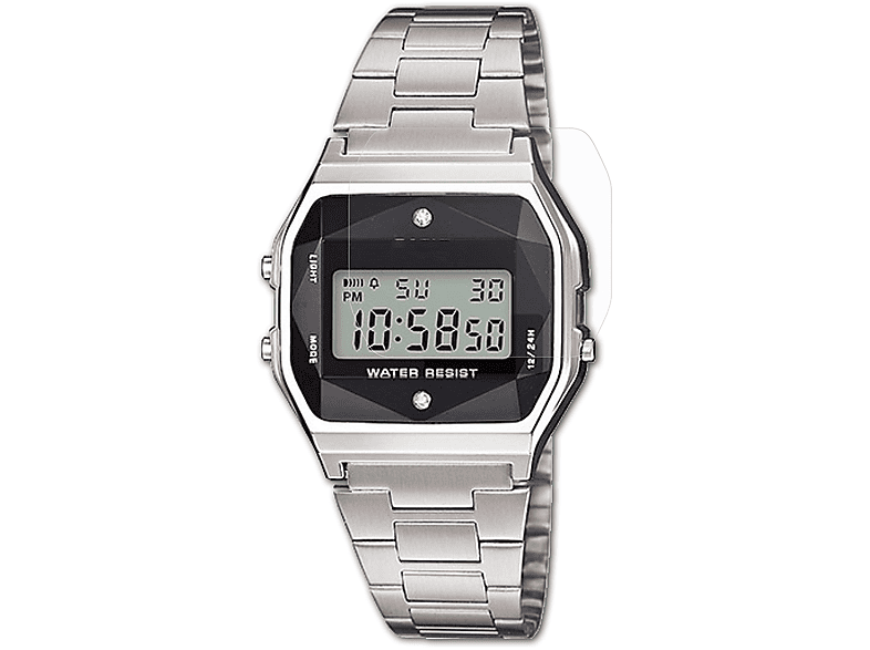 Casio ATFOLIX FX-Clear A158WEAD-1EF) Displayschutz(für 3x